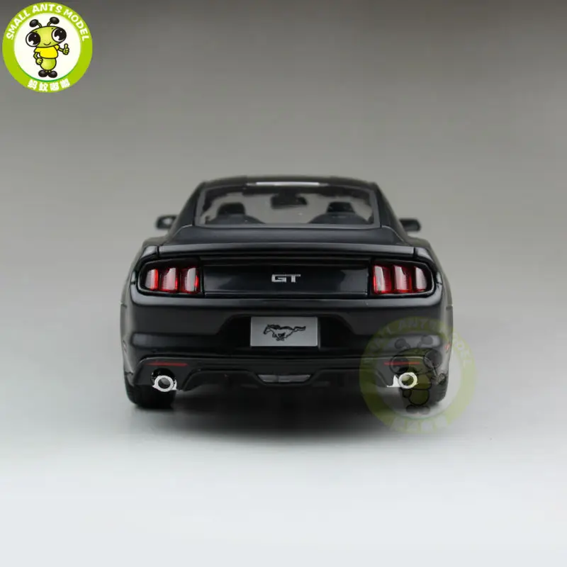 1:18 Ford Mustang GT 5,0 литая модель автомобиля для подарков коллекция хобби матовый черный maisto