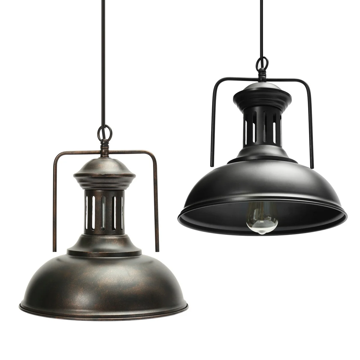 

Vintage Retro Ceiling Light Loft Industrial Iron Lampshade Sconce Lamp Shade for Home Restaurant Bar