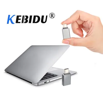 

kebidu Mini USB 3.0 Type C Adapter Male to USB 3.0 Female USB Type-C OTG Adapter Converter for Nexus 5X 6P For Macbook