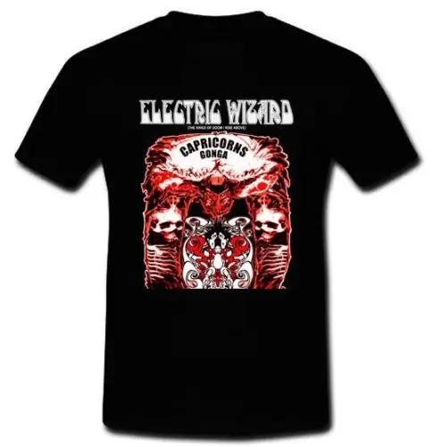 

ELECTRIC WIZARD CAPRICORNS GONGA ENGLISH DOOM METAL BAND T-SHIRT