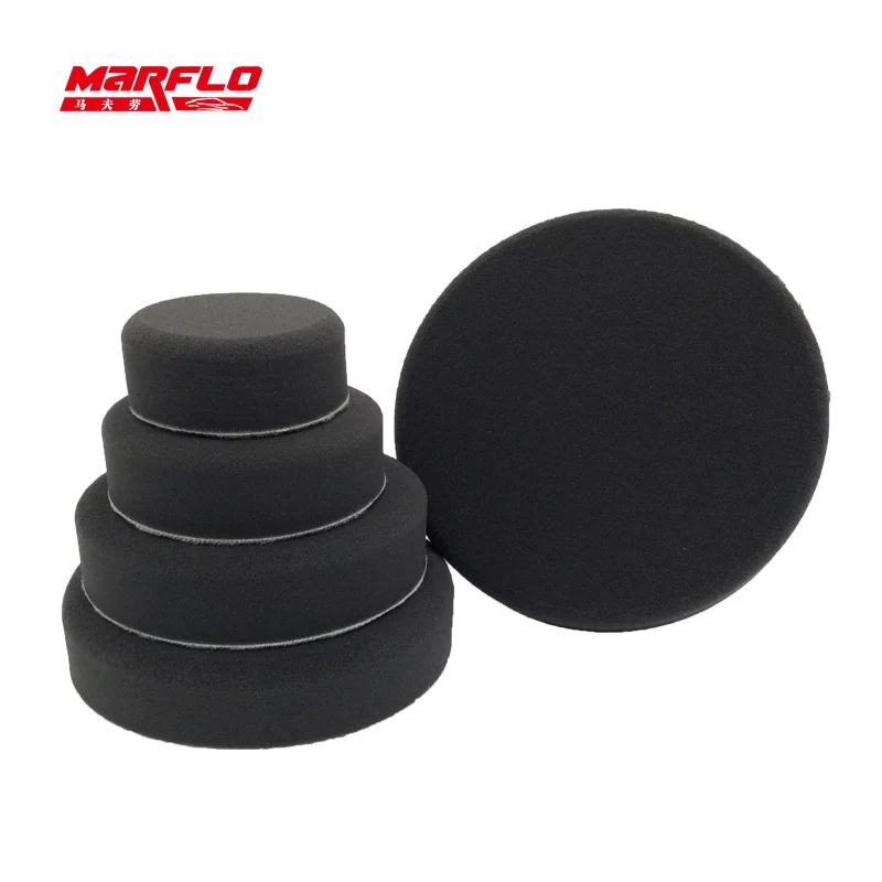 

MARFLO Car Wash Sponge Polishing Pad Dual Action Pad Sponge Buff Polish Pad Heavy Medium Fine Grade 180mm 150mm 125mm 100mm 80mm