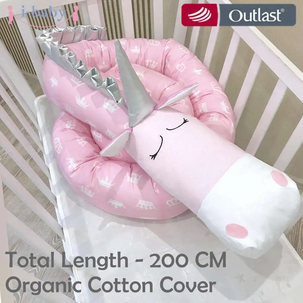 unicorn cot bumper
