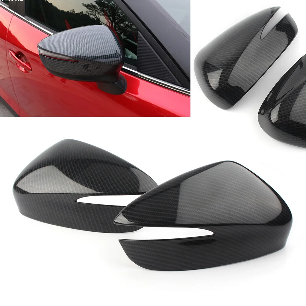 

For Mazda CX-5 2015 2016 Rear View Rearview Side Mirror Cover Trim For CX-4 CX-3 2016 2017 2018