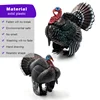 Simulation turkey bird Chicken Farm Pvc animal model figurine home decor miniature fairy garden decoration accessories modern ► Photo 2/6