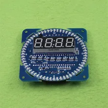 Вращающийся светодиодный дисплей DS1302 модуль будильника