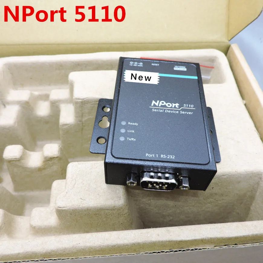 NPort 5110 1 последовательный RS232 к серверу Ethernet