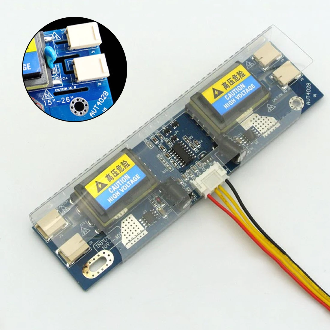 NOYOKERE IMC Universal CCFL Inverter LCD Laptop Monitor 4 Lamp 10-30V for 15-22\ NOYOKERE IMC Universal CCFL Inverter LCD Laptop Monitor 4 Lamp 10-30V for 15-22\