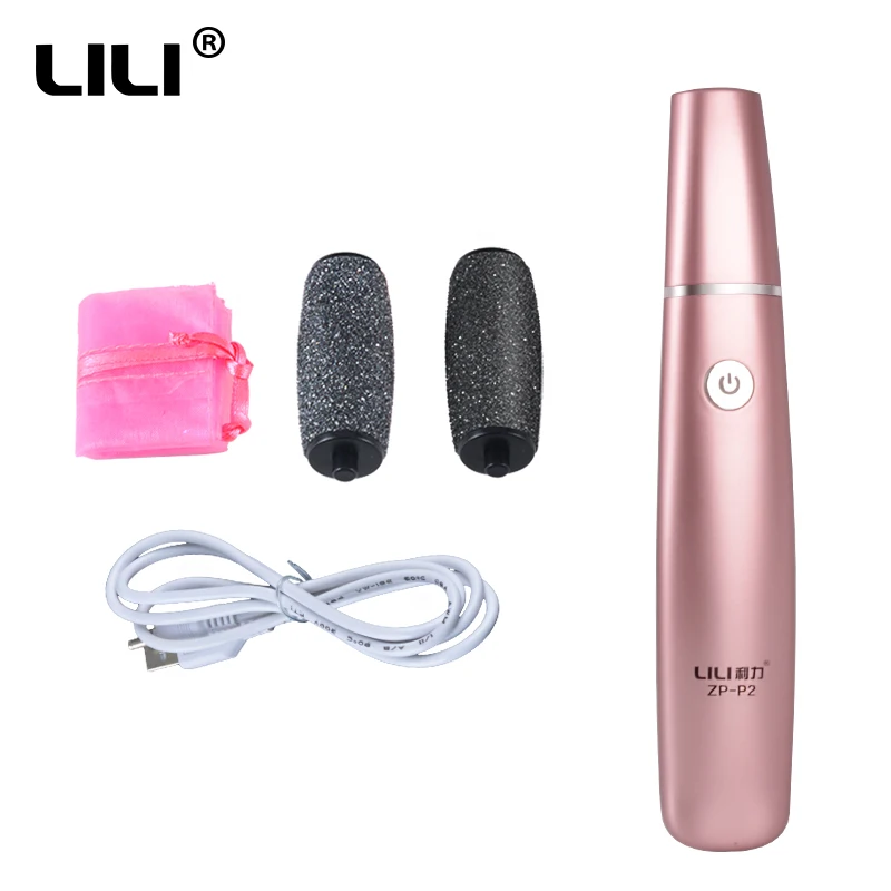 LILI Rechargeable Foot Care Tools Electric Foot File Callus Pedicure