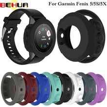 Силиконовый защитный чехол для Garmin fenix 5/5S/5X браслет Защитный Браслет оболочка для Fenix 5x 5S 5 Plus Смарт-часы