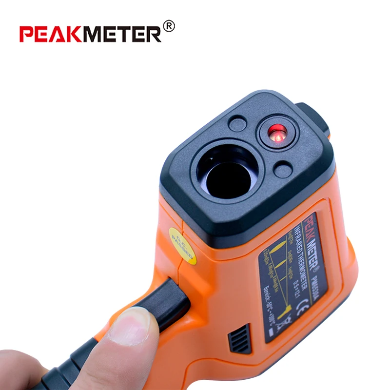 PEAKMETER PM6530 цифровой термометр Бесконтактный инфракрасный термометр-50~ 800+ Влажность точка росы IRT K Тип окружающий УФ-светильник