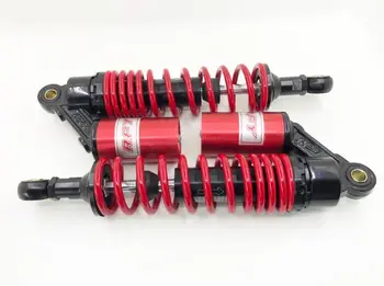

Universal 12.5 "320mm Motorcycle Air Shock Absorber Rear Suspension For Yamaha Motor Scooter ATV Quad Red + black