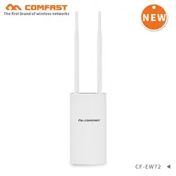 1200 Мбит/с 48 в PoE Открытый AP CPE 802.11ac Dual Band 2,4 г и 5,8 беспроводной точка доступа wi fi маршрутизатор усилитель сигнала с антеннами