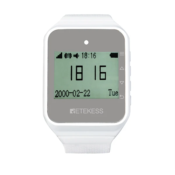 pager, narguilé, relógio TD108, botão do transmissor,