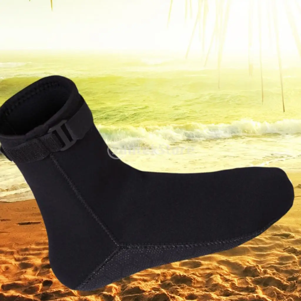 Neoprene 3mm Water Sports Swimming Scuba Diving Surfing Socks Non-Slip Snorkeling Boots Beach Kayak Surf Jetski Wetsuit Shoes