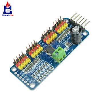 

PCA9685 16 Channel 12-bit PWM/Servo Driver-I2C Interface Module For Raspberry Pi Shield Module Servo Shield For Arduino Robot