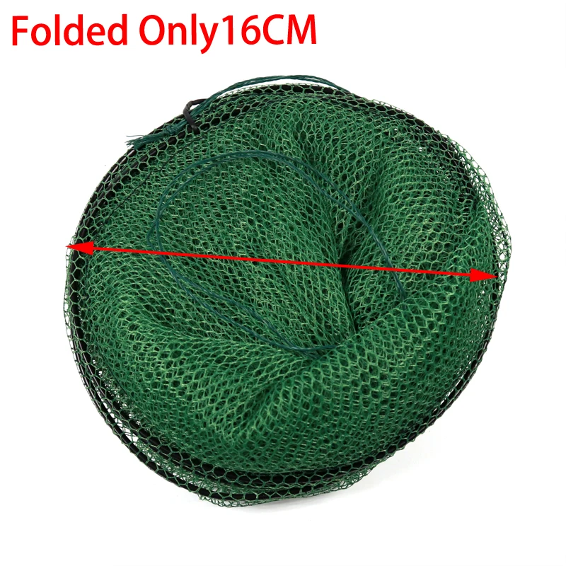 1 Piece 28cm X 42cm Small Mesh Fish Net Bag Foldable Fish Nets for Trout  Fly Fishing Pond / Carp Fishing Keeper