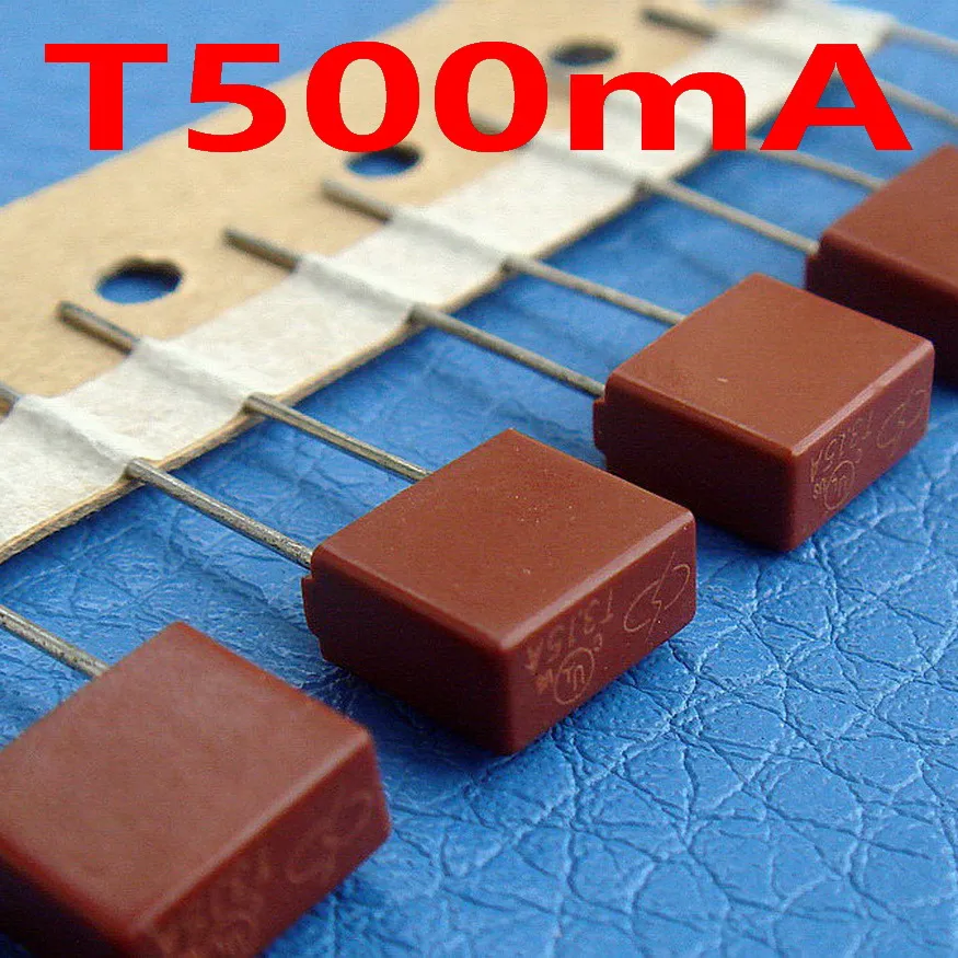 (5000 pcs/lot) T500mA 250V TE5 Slow Blow Subminiature Fuse UL VDE RoHS Approved 500mA 0.5A 0.5 Amp Micro 5TE Time Lag. | Обустройство