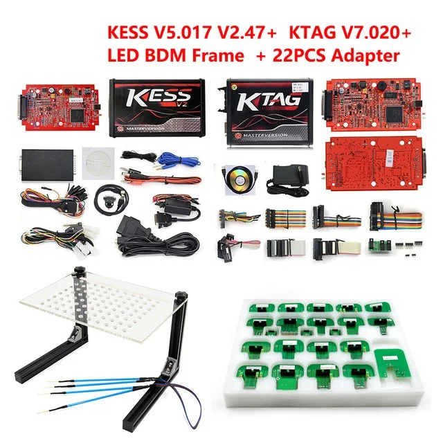 Горячая Распродажа KTAG KESS KTM ECU chip Dimsport BDM Адаптеры для зондов полный комплект 22 шт.