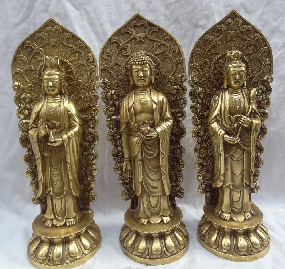 Buy 6.9 inch / Ancient Chinese bronze western three