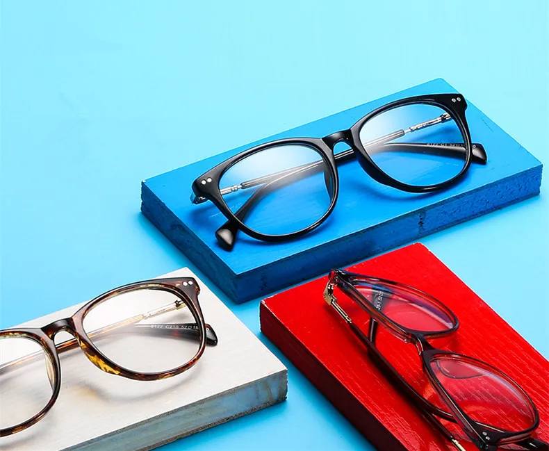 VWKTUUN Vintage Women Glasses Frame Men Black Eyeglasses Frame Retro Square Clear Lens Glasses Optical Spectacle Frame New