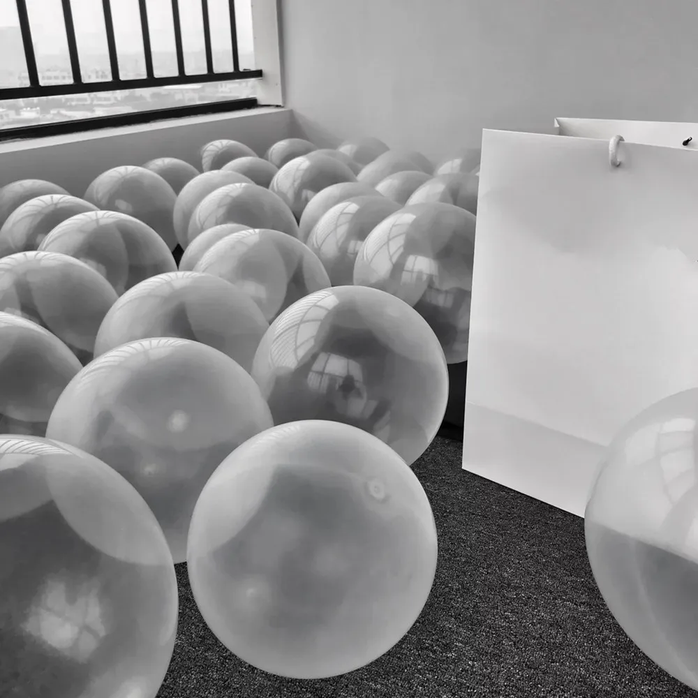 

5 12 18 36 Inch Clear Latex Balloons Large Transparent Inflatable Air Ballon for Baby Shower Birthday Wedding Party Decorations