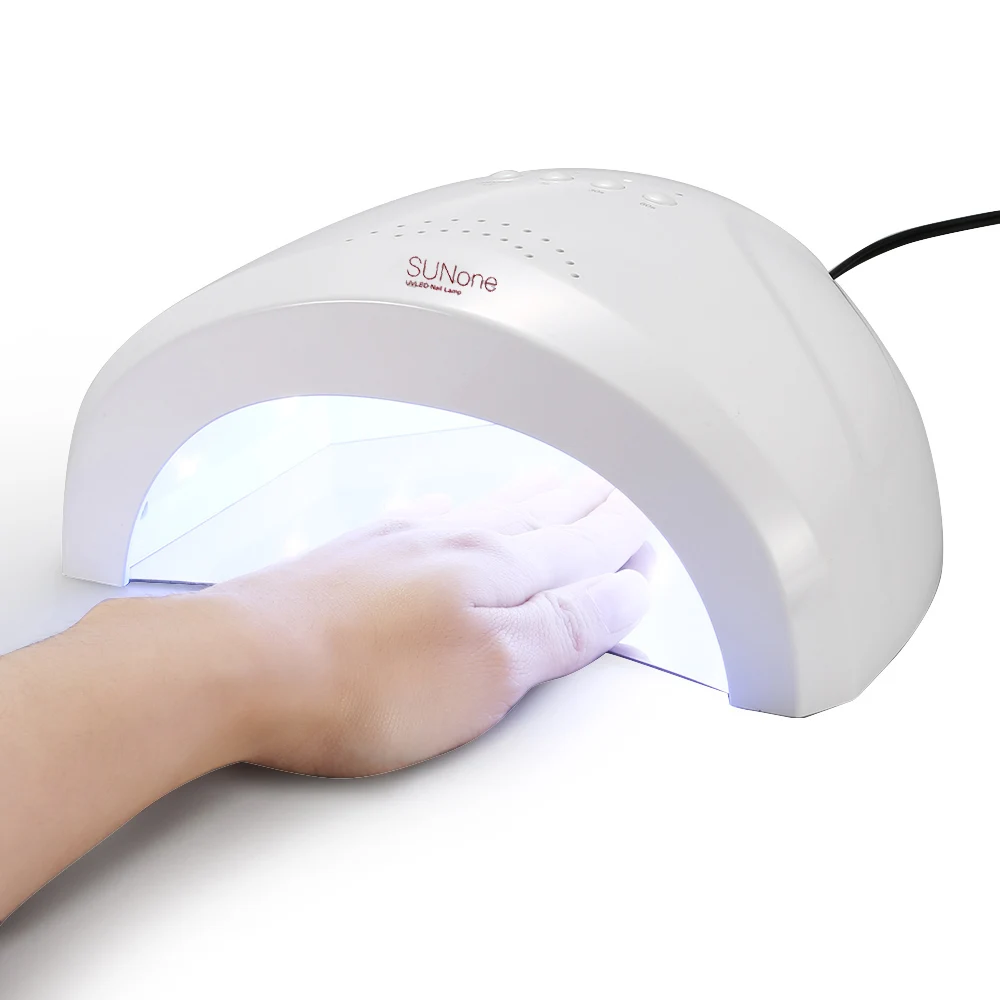 

Sunone Professional White Light 48W UV LED Lamp UV Nail Dryer 365+405nm Curing UV Gel LED Gel Nail Polish Nail Art Tool