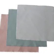 10 шт Серебряная ткань для чистки и полировки ювелирных изделий 15*15 см