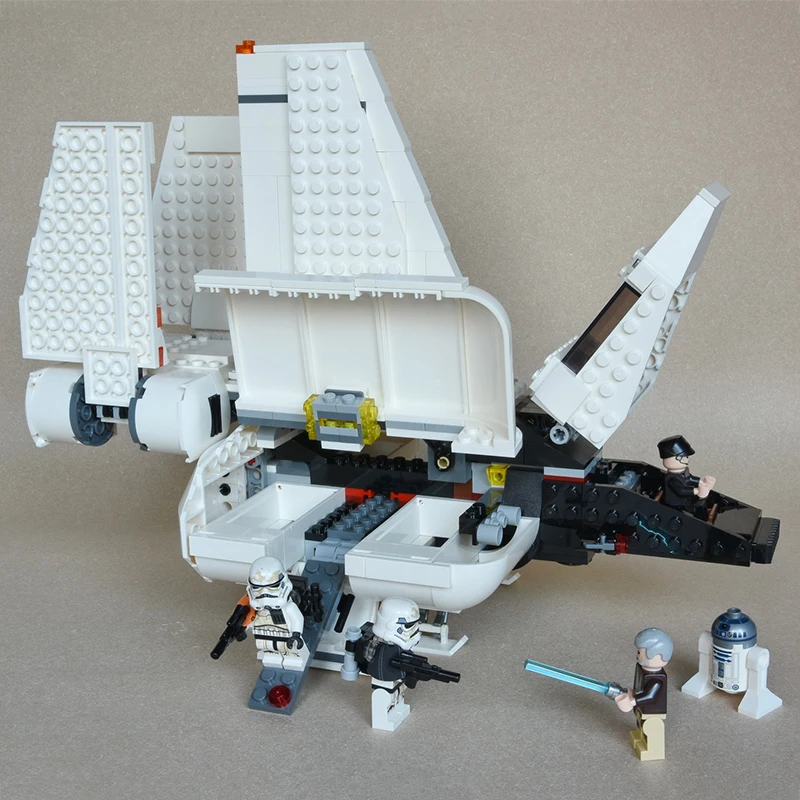 

New Lepin 05147 Star Series Wars The Imperial Landing Craft Set compatible Legoinglys 75221 Blocks Toys for Kids Birthday Gift