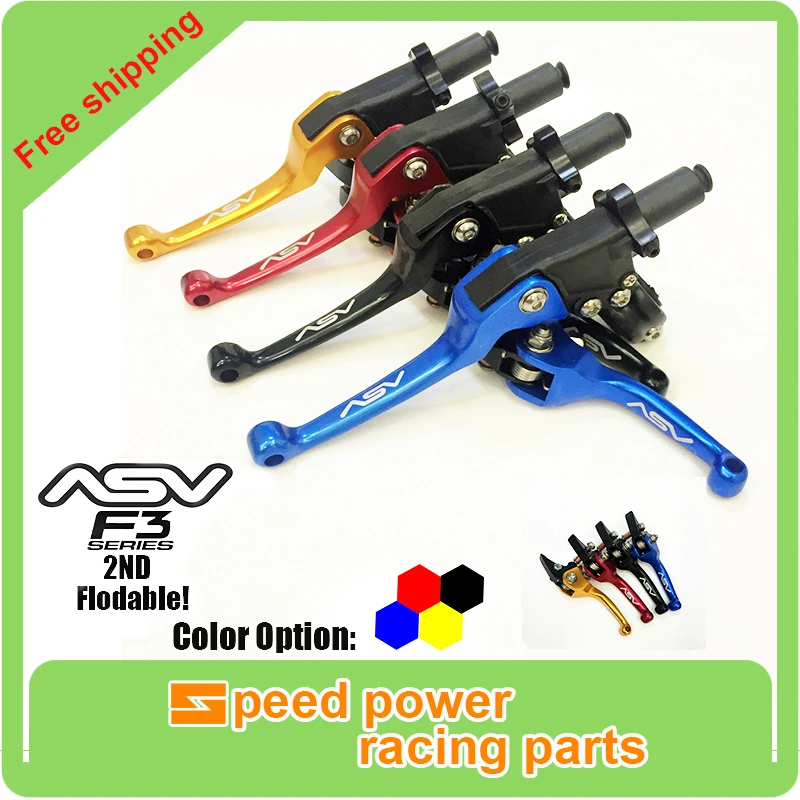 Alloy ASV F3 Series 2ND Clutch & Brake Folding Lever Modify Parts