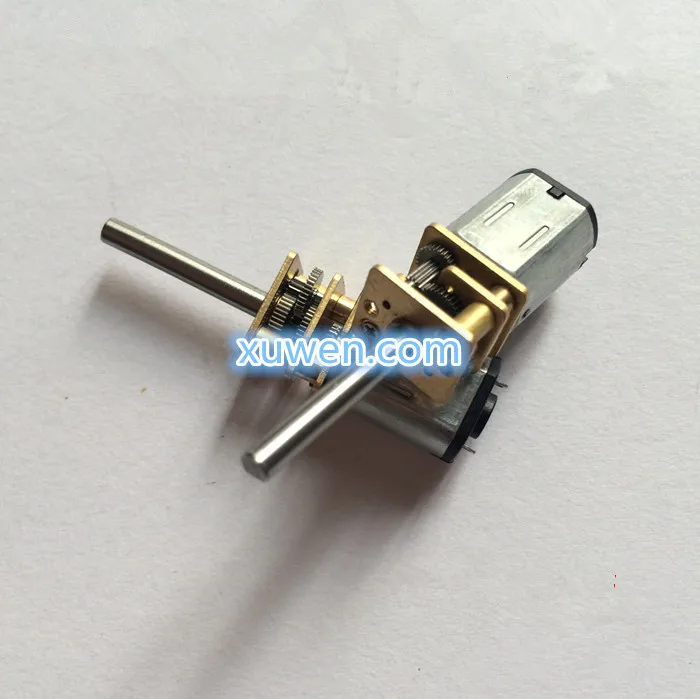4 шт 6V300RPM 20 мм длинная ось N20 мотор-редуктор DIY игрушки Аксессуары технологии серии деталей