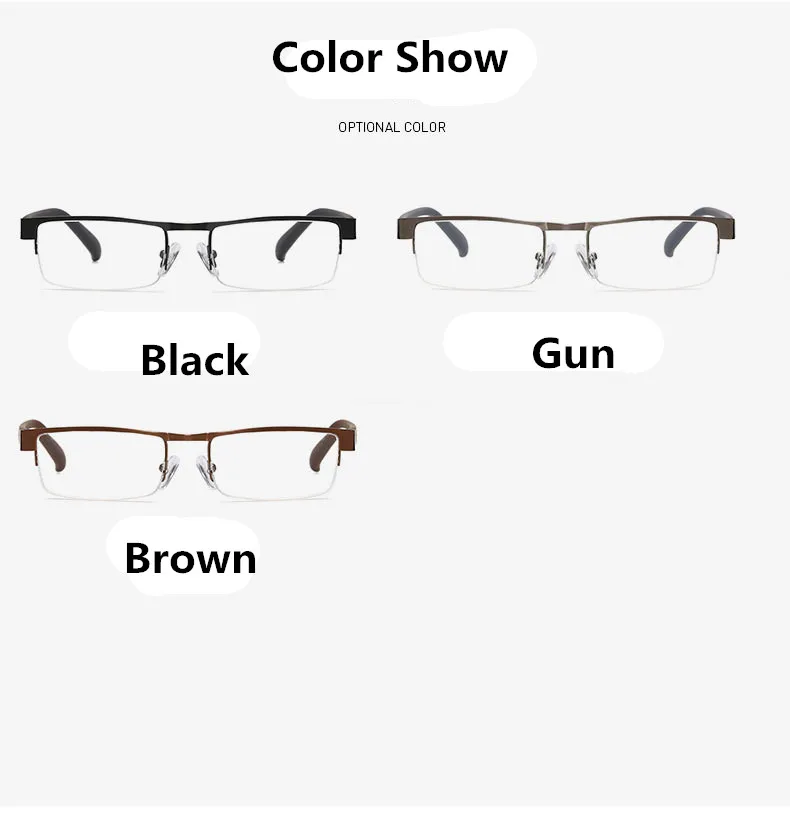 Presbyopic Glasses New Fashion Trend Anti-Blue Light Reading Vintage Hyperopia +1.0+1.5+2.0+2.5+3.0+3.5+4.0
