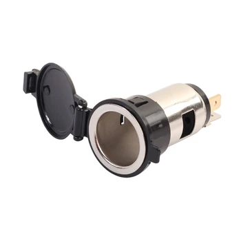 

12/24V 120W Universal Car Boat Tractor Cigarette Lighter Power Socket Outlet Plug Automobiles Cigarette Lighter Socket