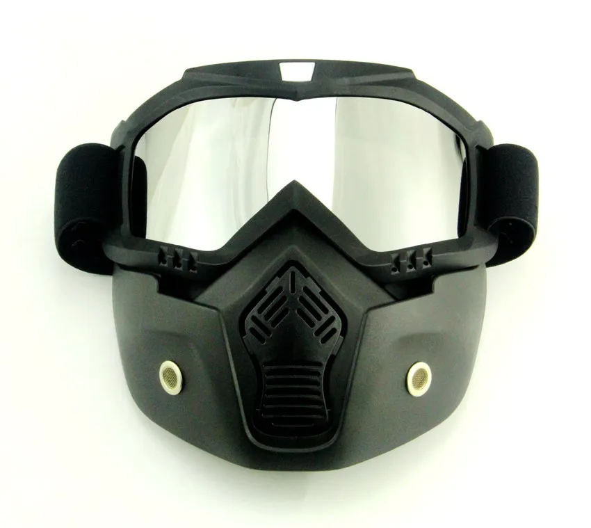 Dust masks windproof ski glasses, Removable ski masks, the new popular