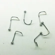 10 шт./лот, модные сексуальные женские и мужские простые пирсинговые кольца 8 мм из нержавеющей стали, маленькие ювелирные изделия для пирсинга тела