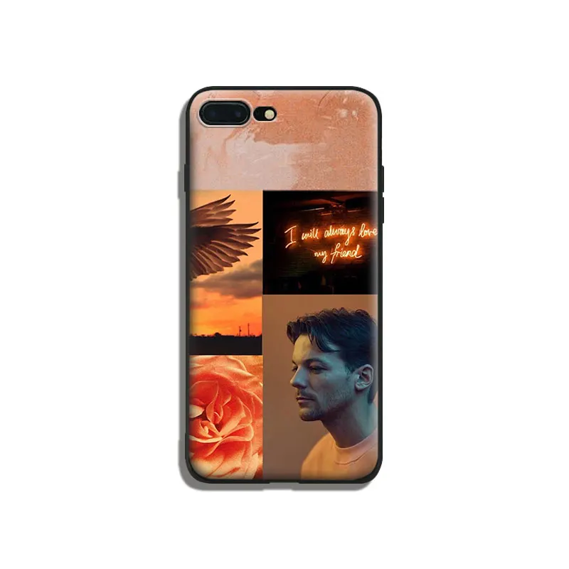 Louis Tomlinson Coque Cover Shell For Apple iPhone 5 5S SE 6 6S 6Plus 6sPlus 7 7Plus 8 8Plus X Soft Silicone Tpu Phone Case