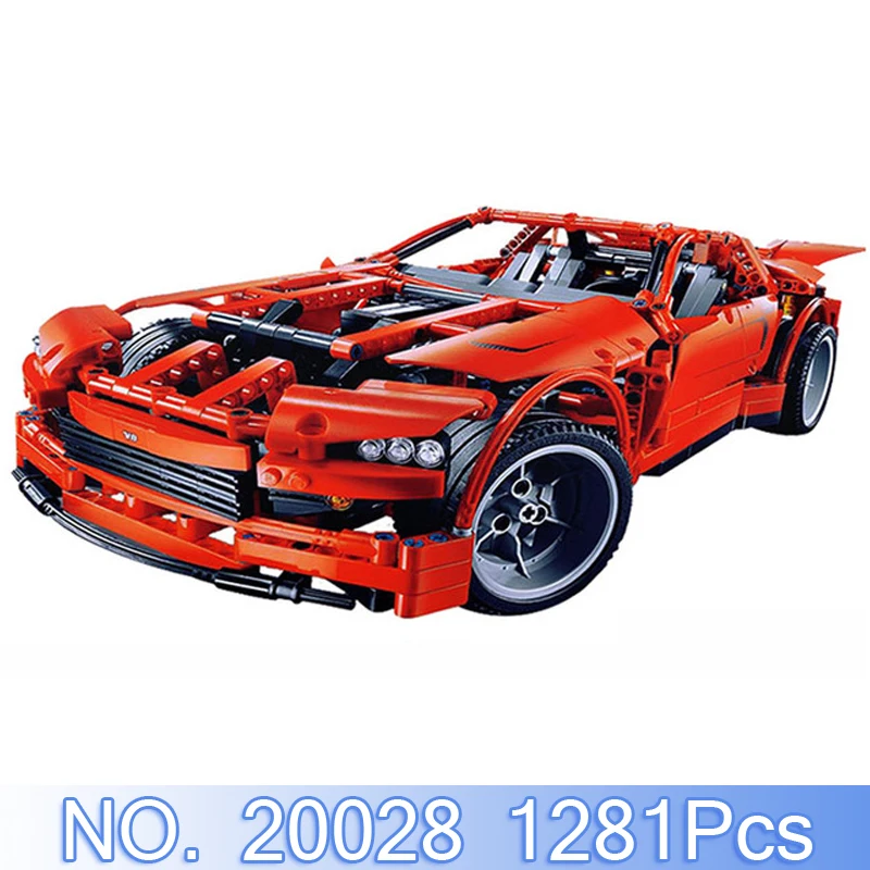 

Lepin 20028 Technic Figures 1281Pcs Super Car Assembly Building Blocks Bricks Set Educational Toy Model Kit Compatible With 8070