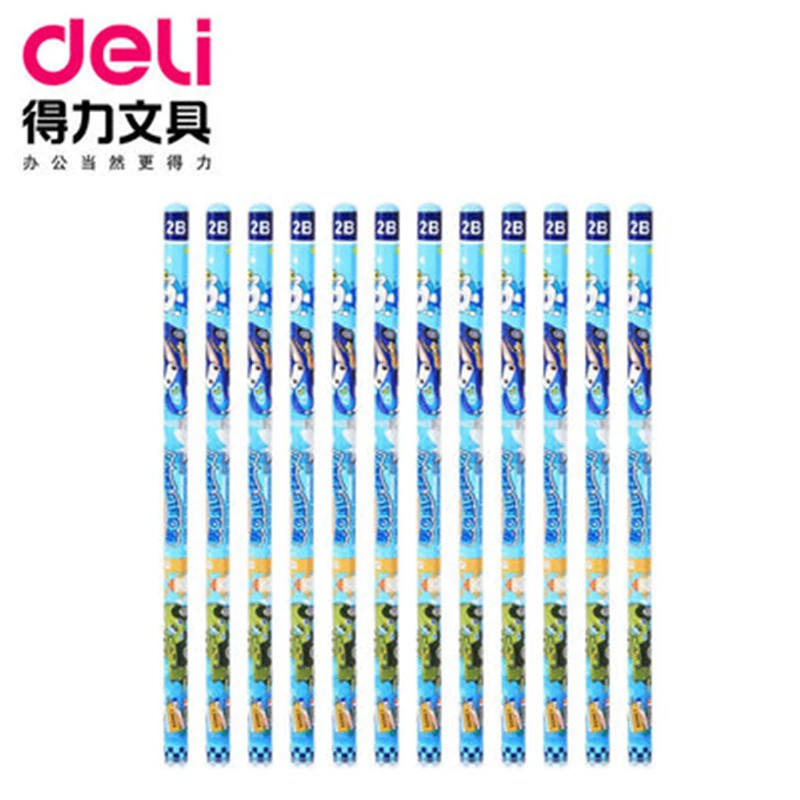 DL Right S913 карандаш для рисования с шестью рожками 2B коробка студентов