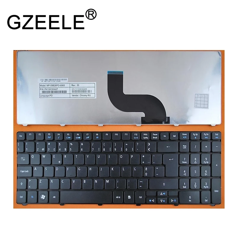 Клавиатура GZEELE для ноутбуков Acer Aspire 7735G 7735Z 7735ZG G730Z G730ZG 5253 5333 5340 5349 5360 5733Z