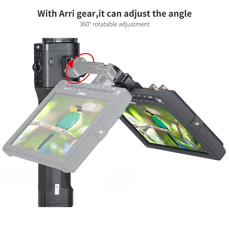 Все в одном удлинитель Magic Arm AgimbalGear DH11 Dji Ronin S для монитора светодиодная подсветка