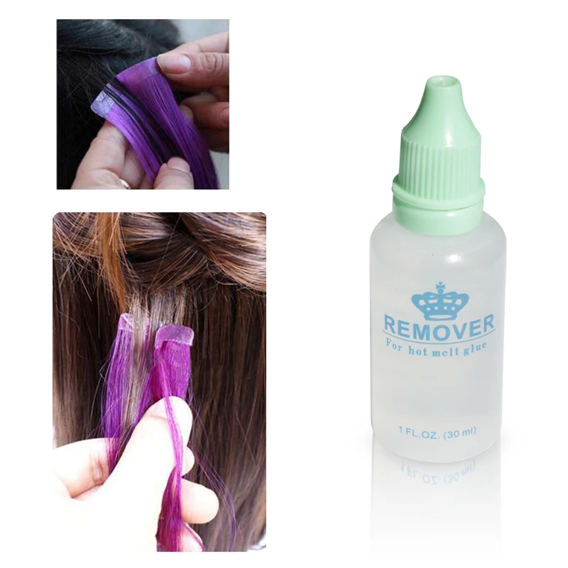 

1/2/5 bottle 1OZ 30ml hair glue remover for lace wig toupee skin weft tape hair extension remover