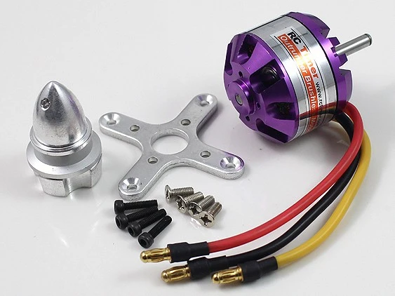 Rctimer A3530 3530 1100KV 1400KV 1700KV бесщеточный двигатель 4,0 мм вал совместимый 2-4S Lipo/30A ESC FPV мультироторные двигатели