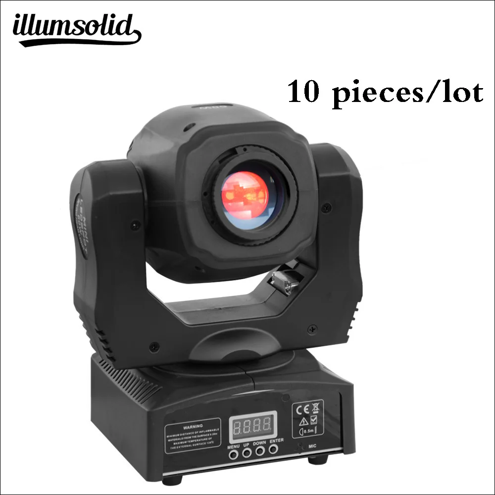 

led 60w led spot stage lighting disco gobo light moving head light 10Pcs/lot