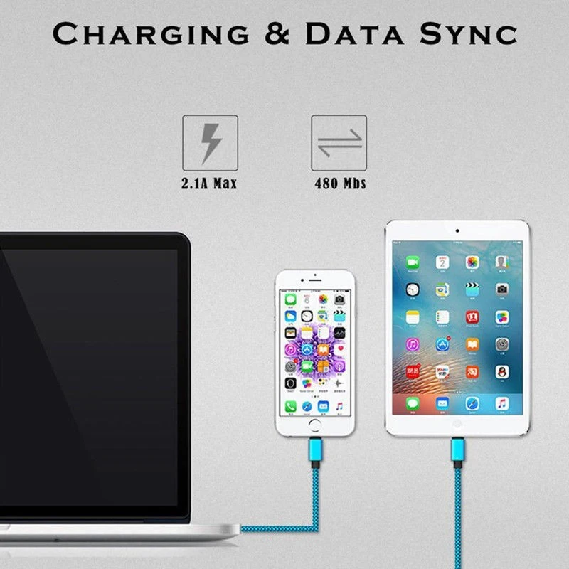 Прочный Плетеный Нейлоновый Micro USB кабель для samsung Xiaom huawei Micro USB кабель для зарядки и передачи данных Micro USB шнур для зарядного устройства