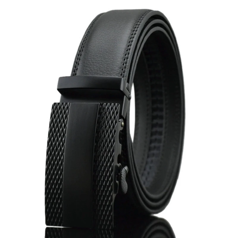 KAWEIDA новый дизайнер черный плед сплава автоматическая пряжка ремня люксовый бренд пояса для мужчин Высокое качество Натуральная кожа
