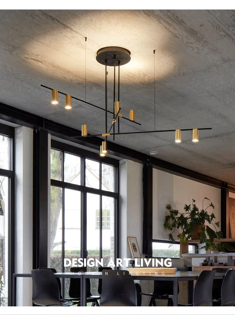 Nordic mordern iron led Designer Pendant Lighting fixtures Light Lamp Kitchen20