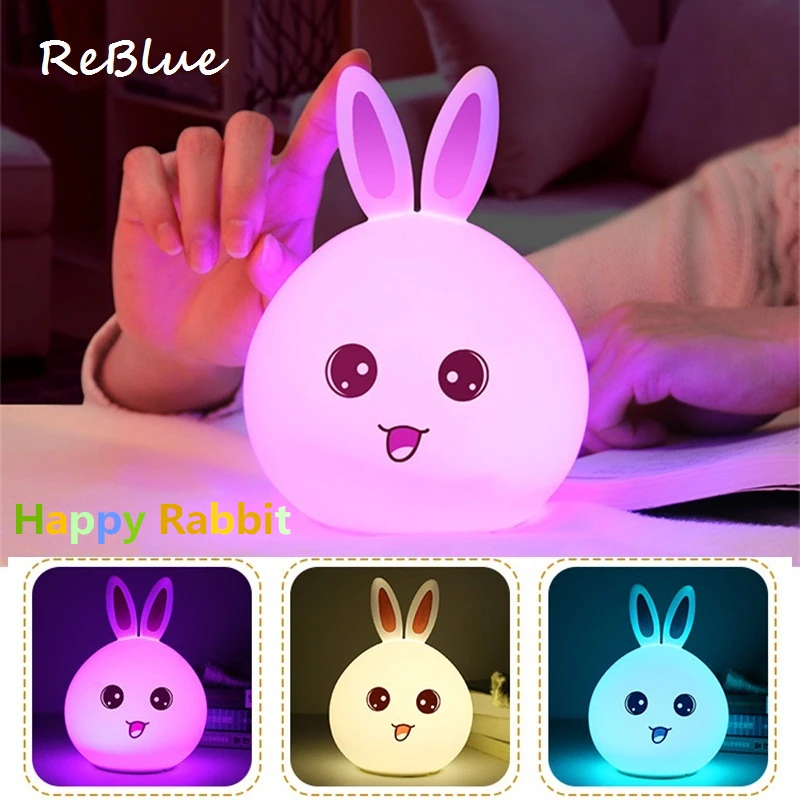 ReBlue ночник Abajur luminaria беспроводной настенный светильник лава лампа USB
