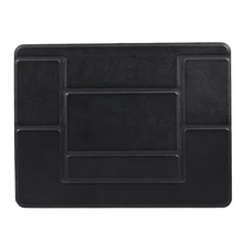 Портативная подставка для ноутбука Регулируемая Складная невидимая Подставка для планшета держатель с двойной регулировкой угла черный