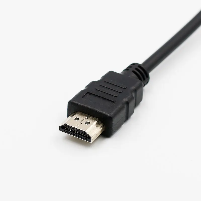 HDMI штекер для VGA Женский HDMI для VGA Видео Аудио конвертер адаптер Кабели HDMI для VGA кабель HD 1080P для ПК ноутбука Xbox 360