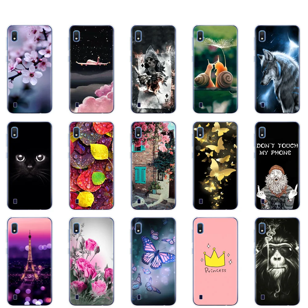 For Samsung A10 Case Soft TPU Silicone Back Cover Phone For Samsung Galaxy A10 GalaxyA10 A 10 SM-A105F A105 A105F coque bumper