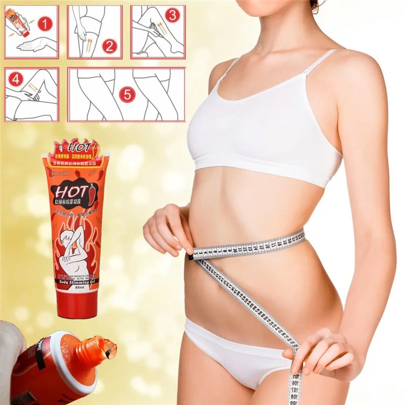 

Slimming Diet Products Slimming Body Creams Hot Chili Ginger Slimming Cream 85 ml Lose Weight Fast Anti cellulite Cream